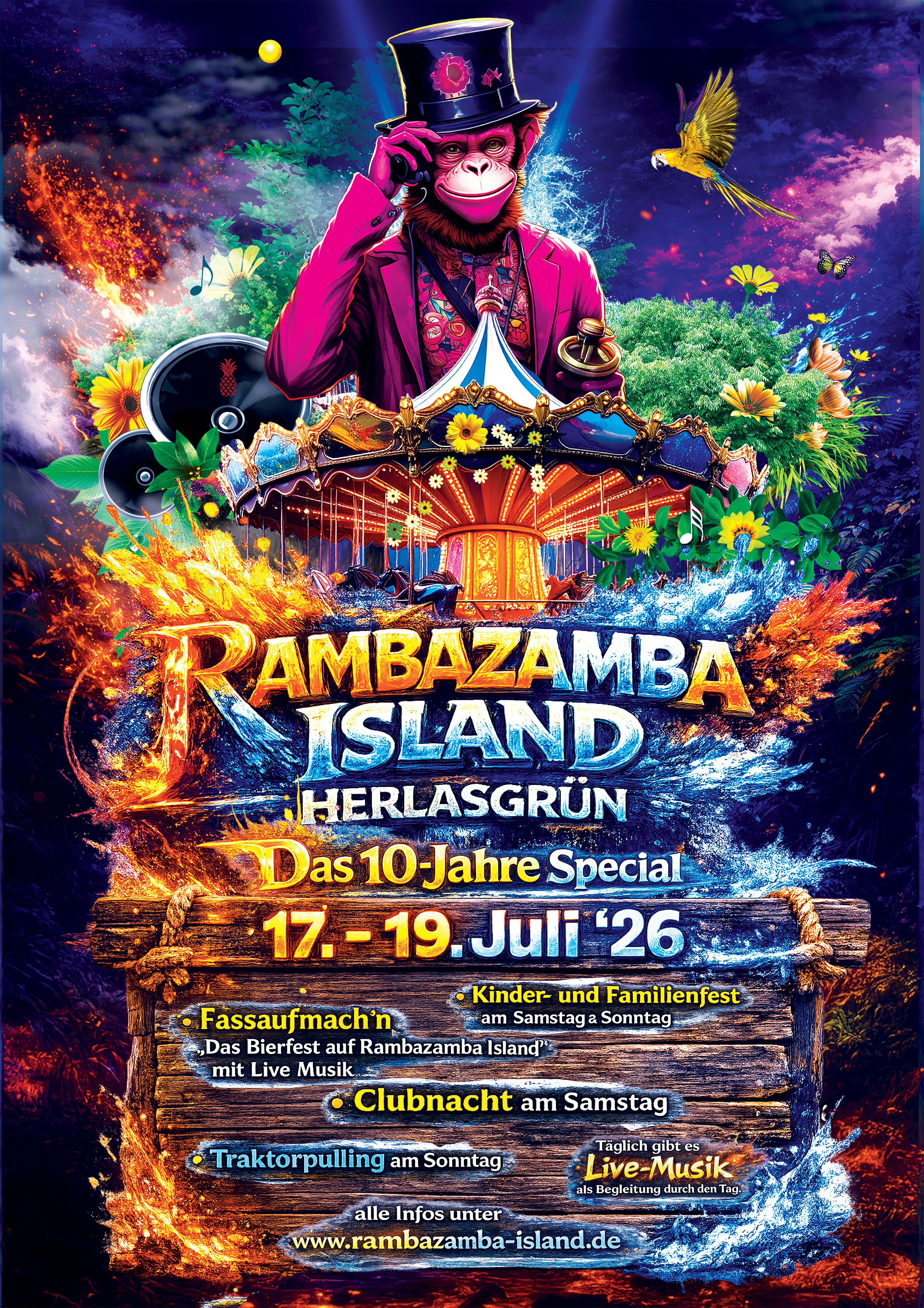 Rambazamba Island – Plakat 2026